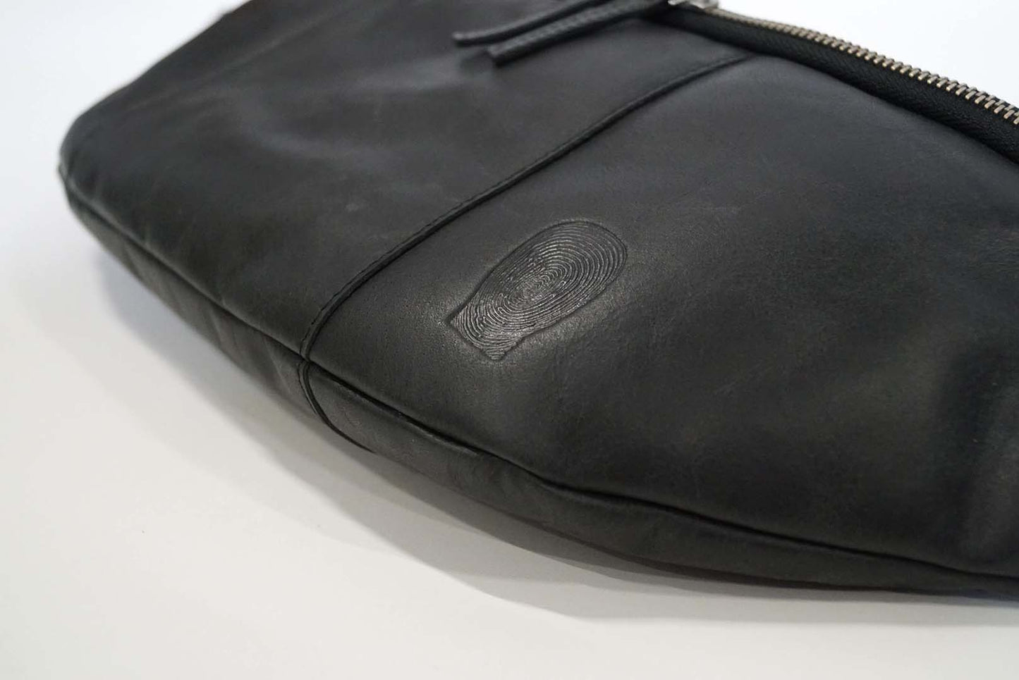 Miko Leder Gürteltasche Schwarz - S