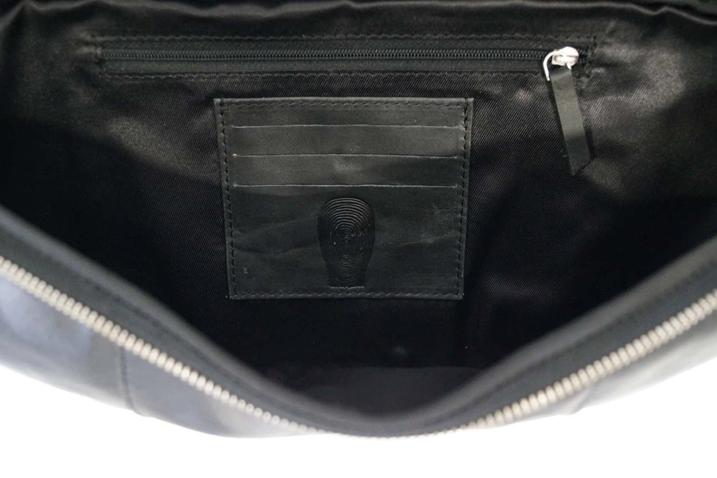 Miko Leder Gürteltasche Schwarz - L
