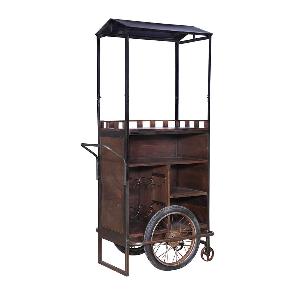 Mauritius Barwagen auf Rollen