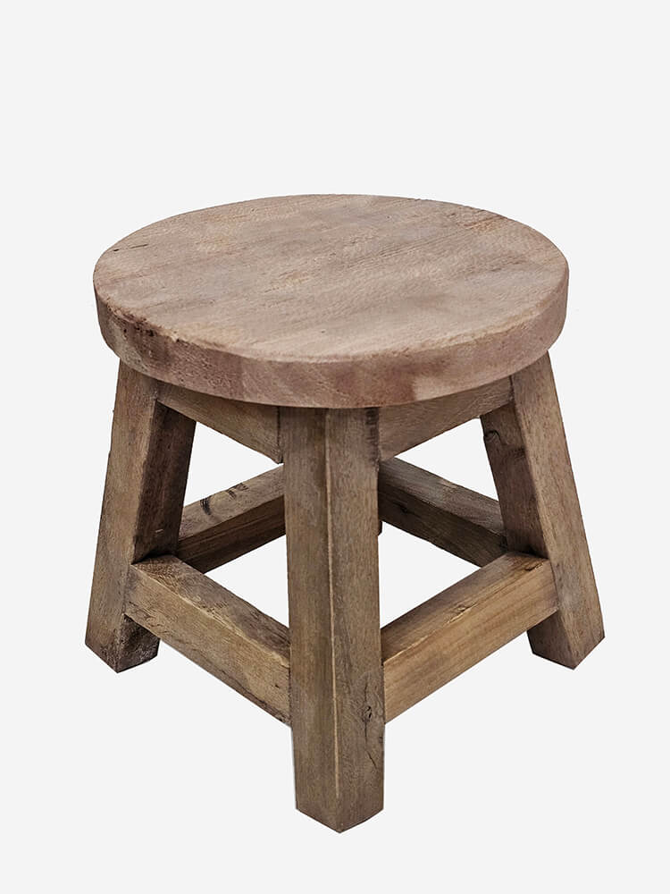 Nordic Minihocker mit rundem Sitz