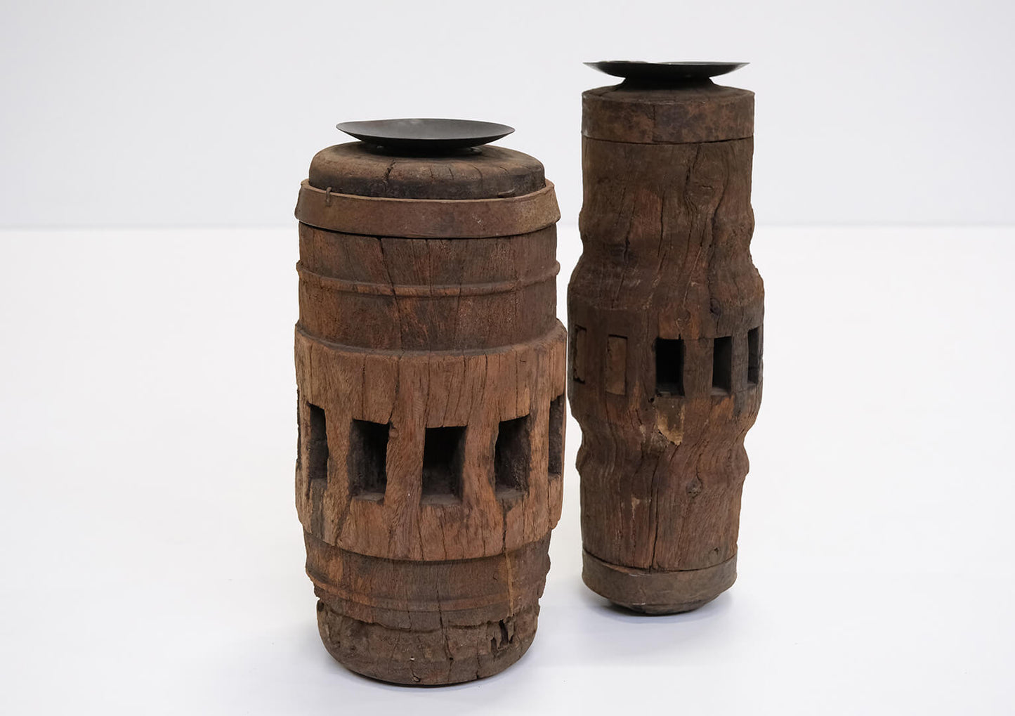 Pilu Kerzenhalter aus alten Radnaben - L