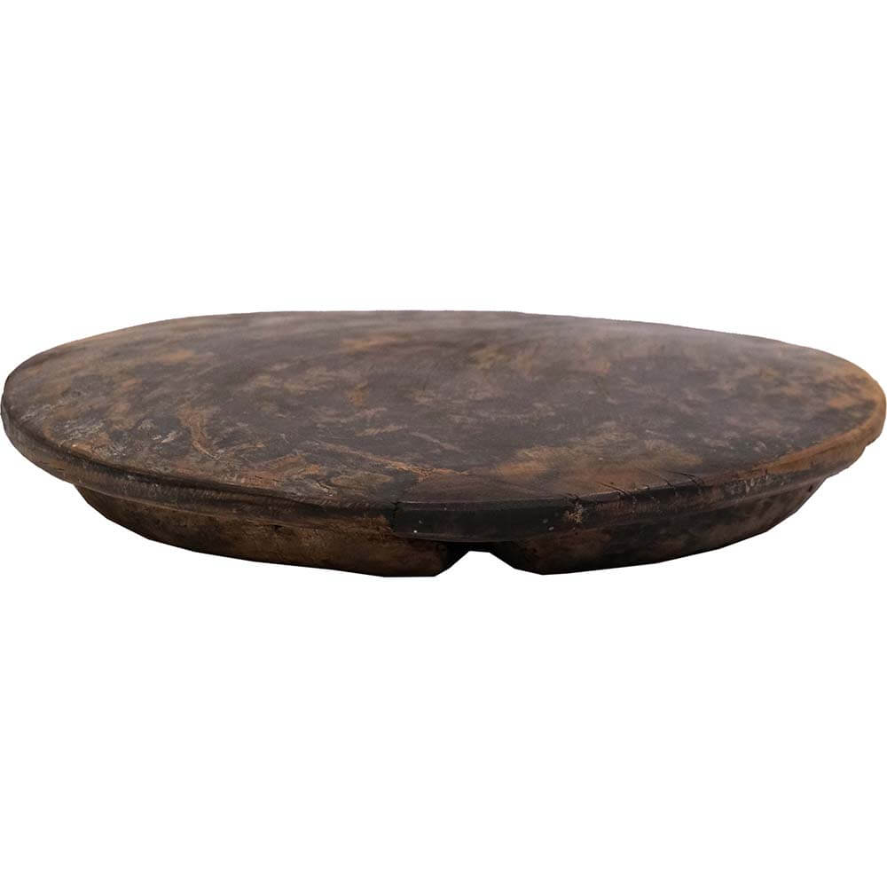 Chapati-Platte aus Holz - L