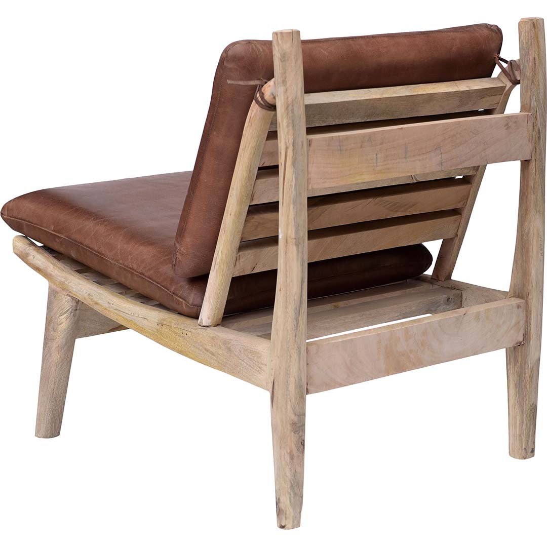 James Loungesessel - braunes Leder