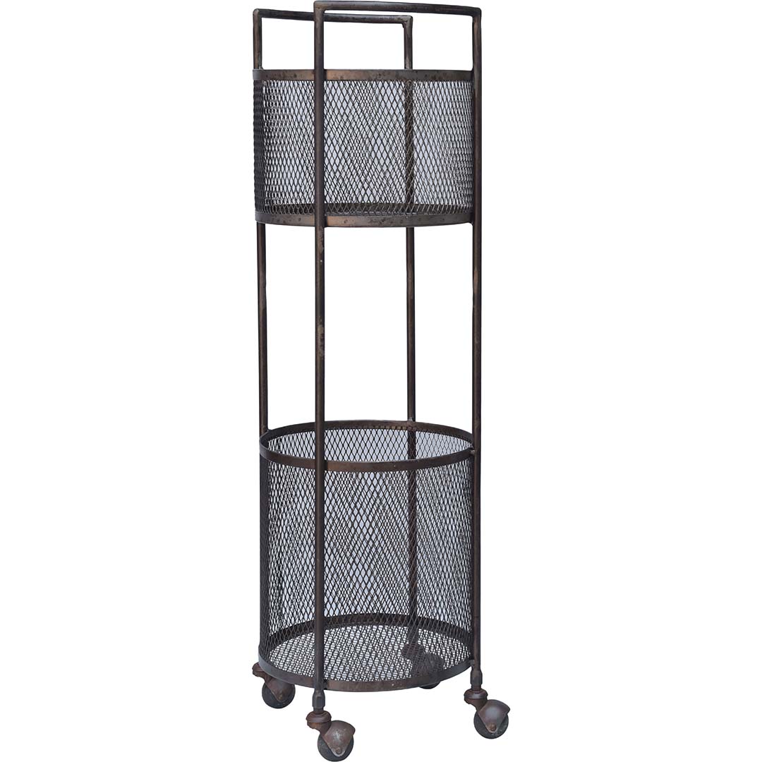 Madison Regalwagen mit Korbfächern