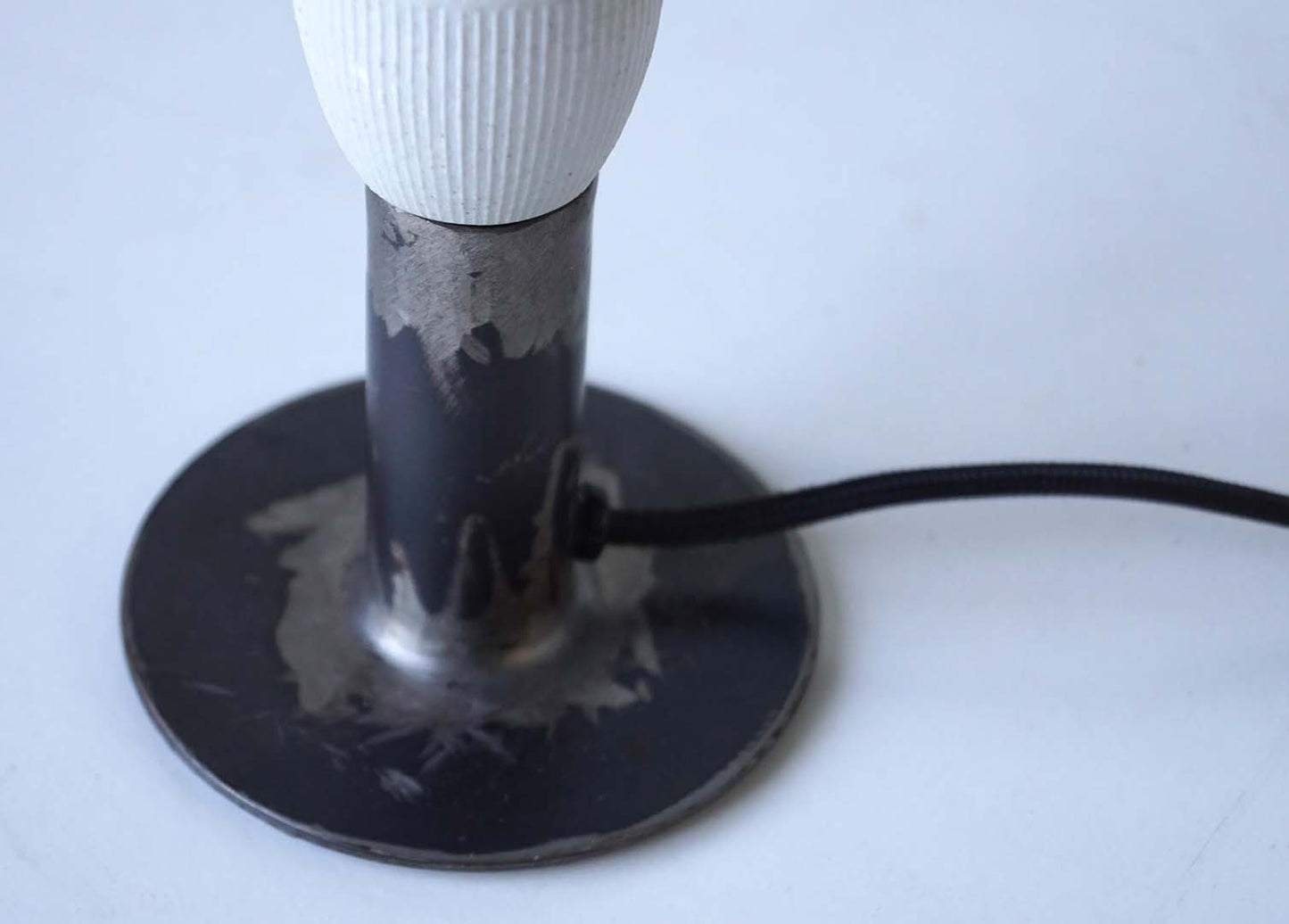 Leonardo niedrigeTischlampe mit Klarlack - S