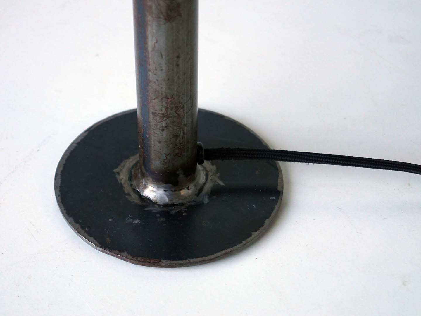 Leonardo hohe Tischlampe mit Klarlack - L