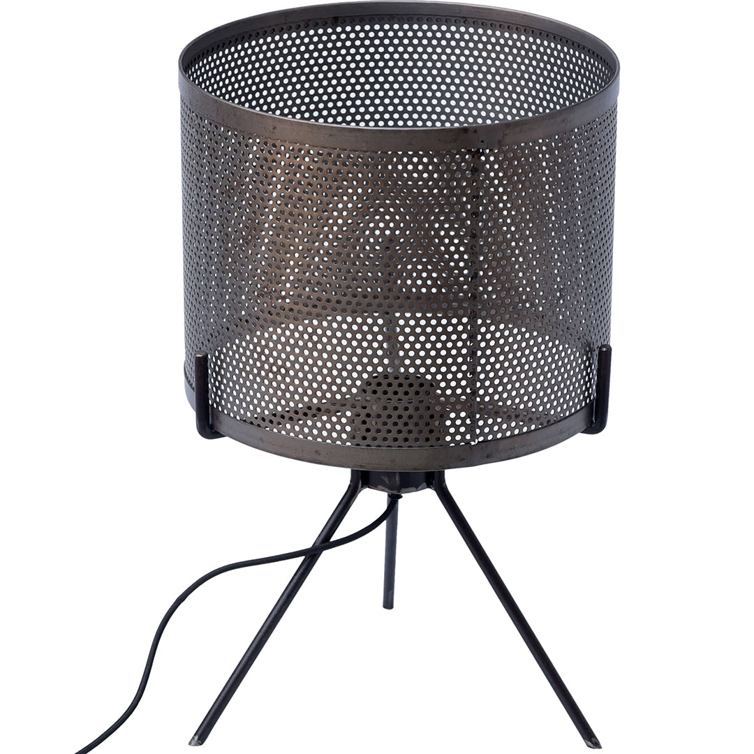 Kelly Tischlampe mit perforiertem Schirm