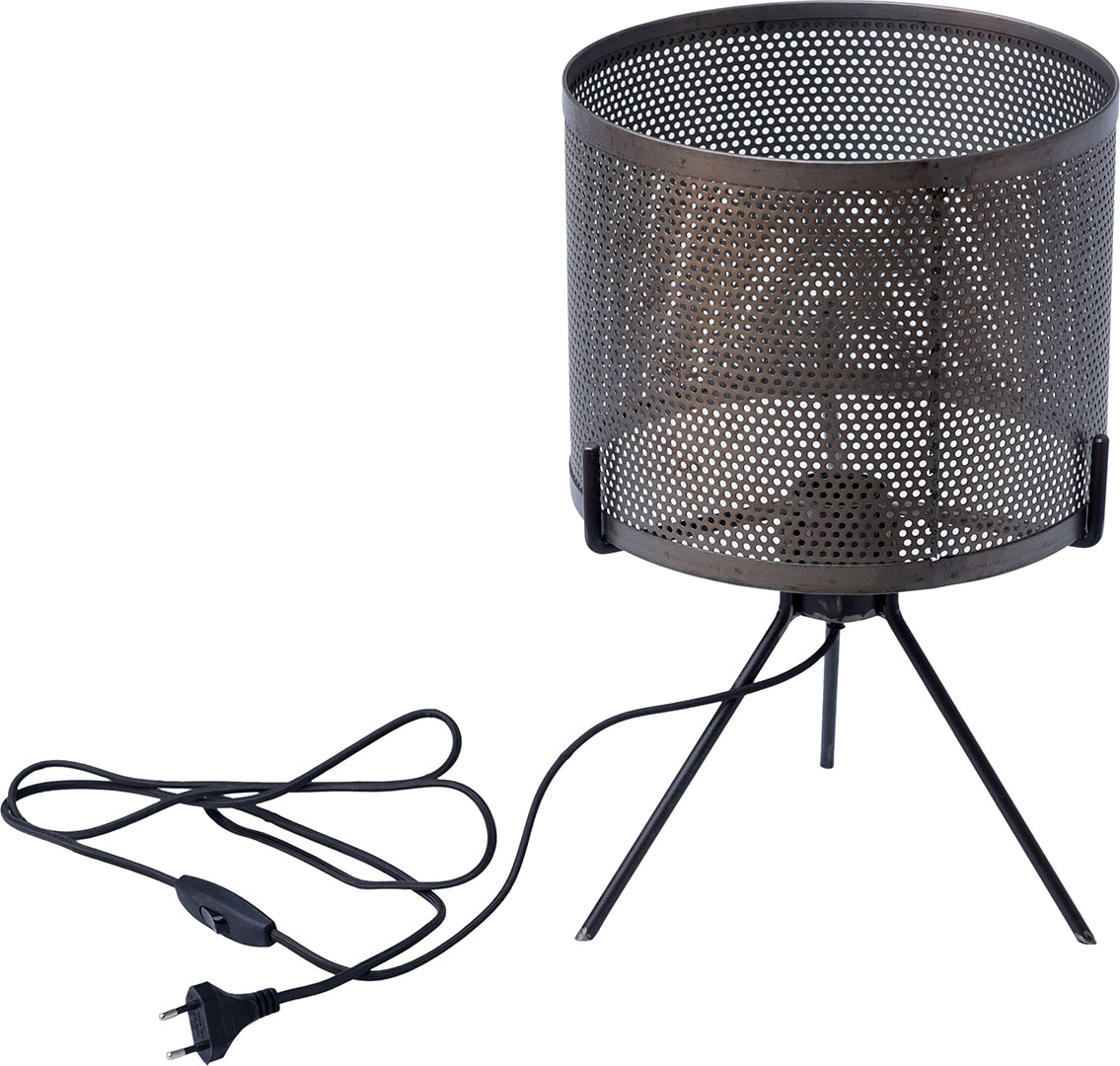 Kelly Tischlampe mit perforiertem Schirm