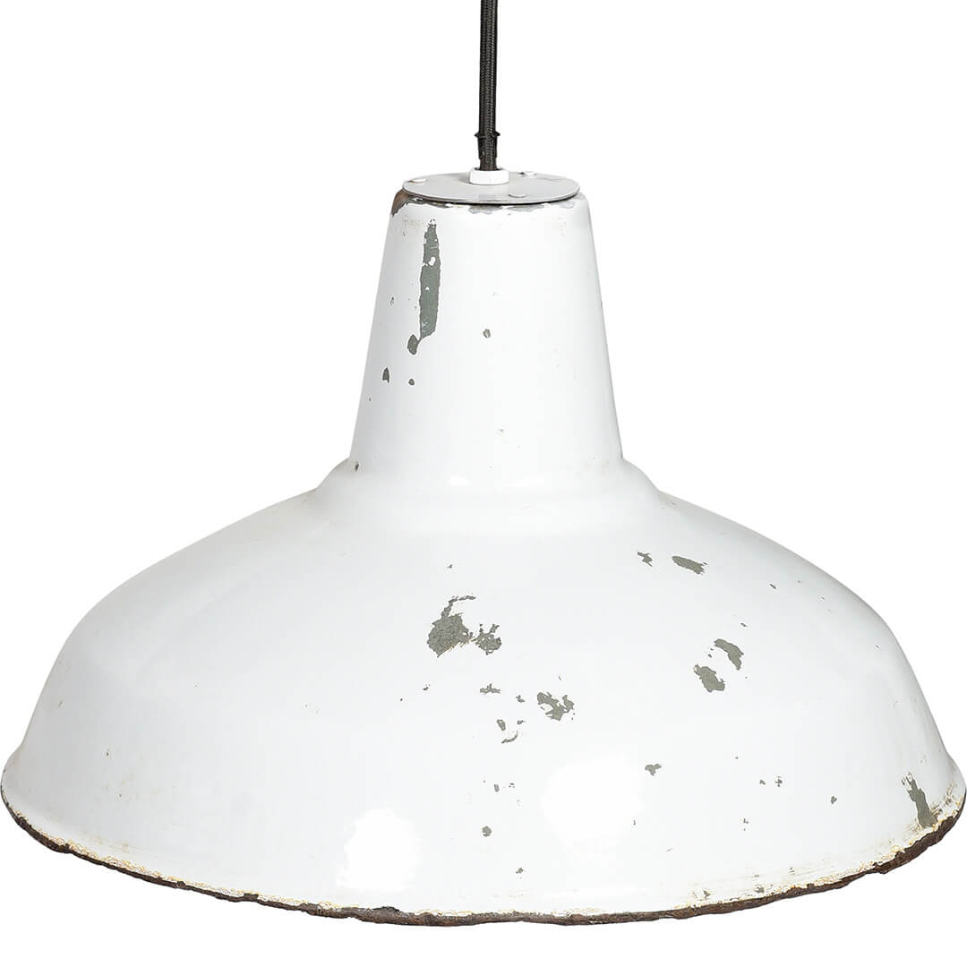 Alte Fabriklampe