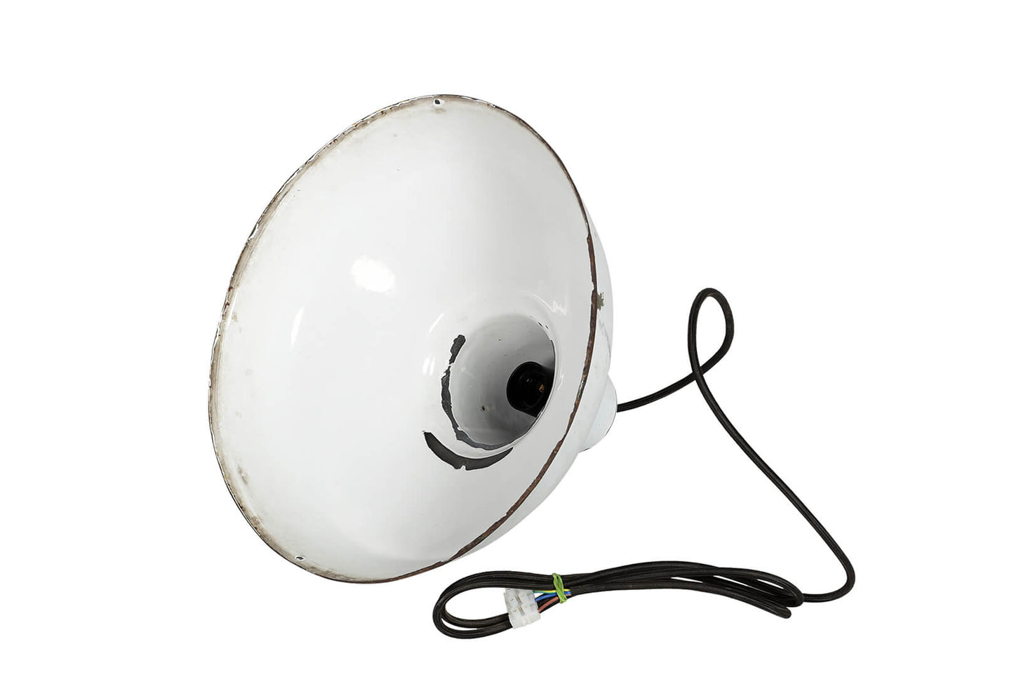 Alte Fabriklampe
