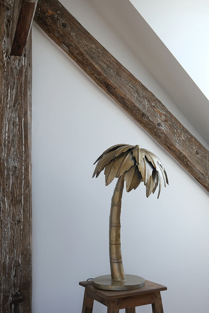 Palmen Tischlampe