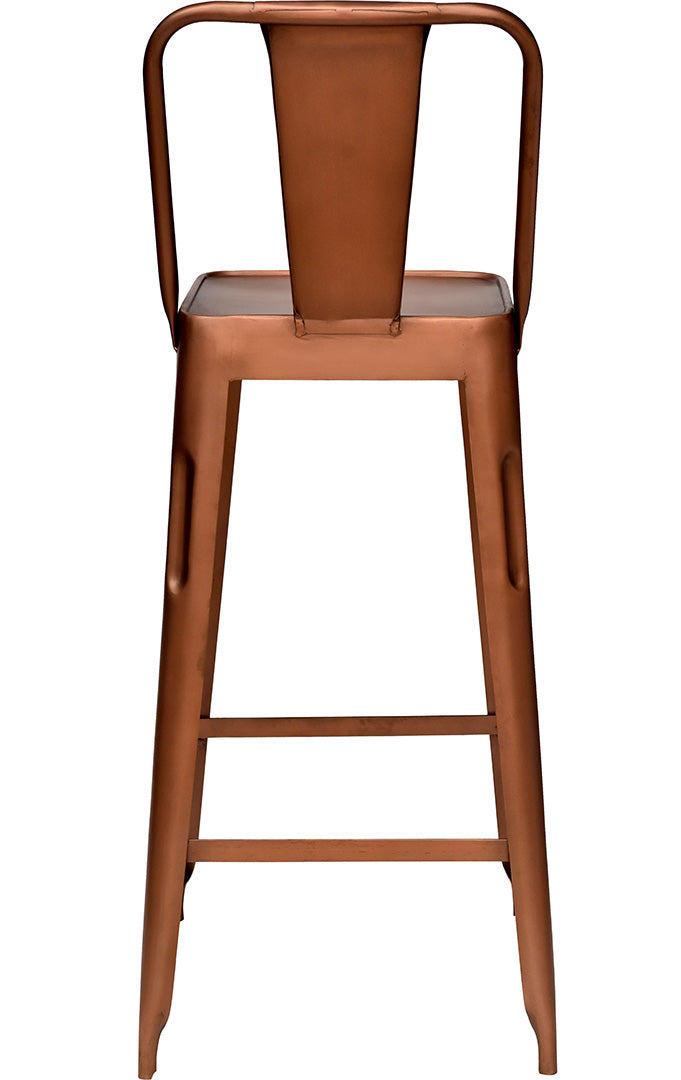 Copenhagen Barhocker aus Eisen - Antikkupfer