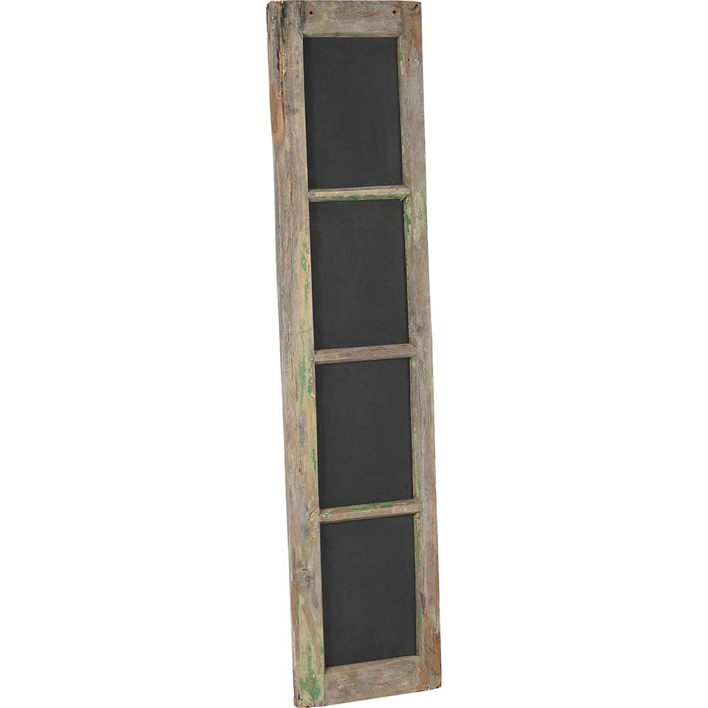 Tafel aus altem Fensterrahmen