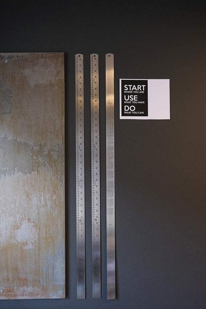 Metall-Lineal