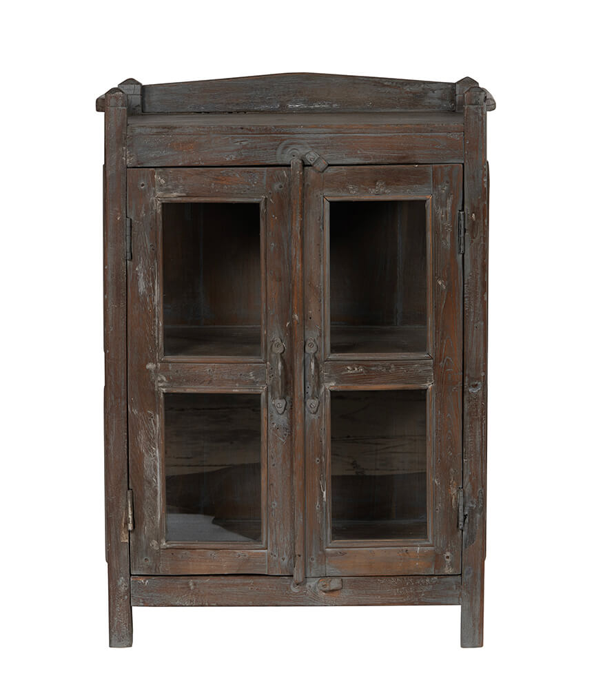 Alte authentische Vitrine