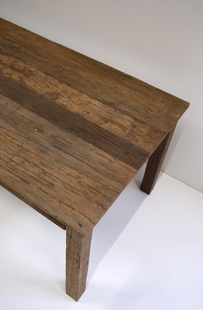 Rustikaler Esstisch aus Altholz - 230 cm