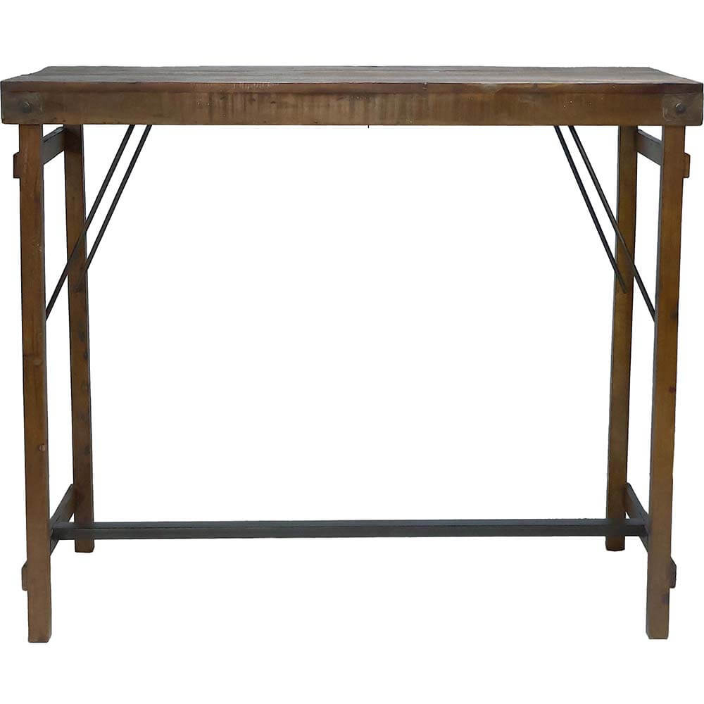 Calcutta Bartisch aus Holz - L