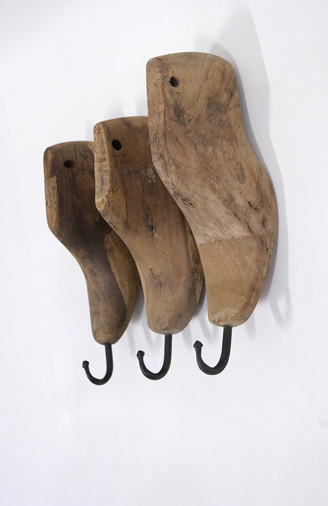 Shoe Haken aus Kinder-Schuhleisten