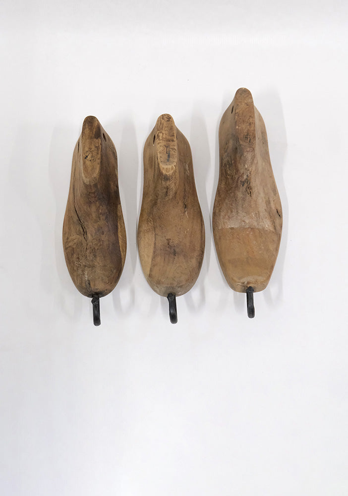 Shoe Haken aus Kinder-Schuhleisten