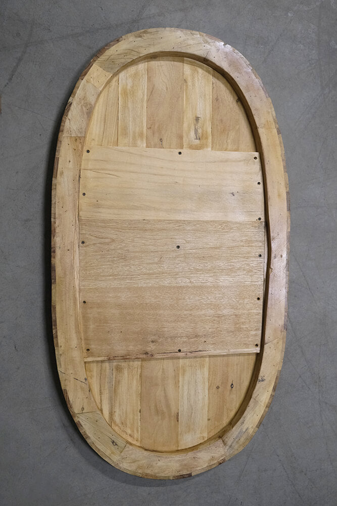 Strauss ovale Holztischplatte