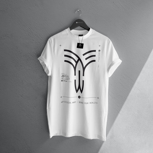 Artificial Warp T-shirt | Minimal Geometric Graphic Tee by BNSLVL
