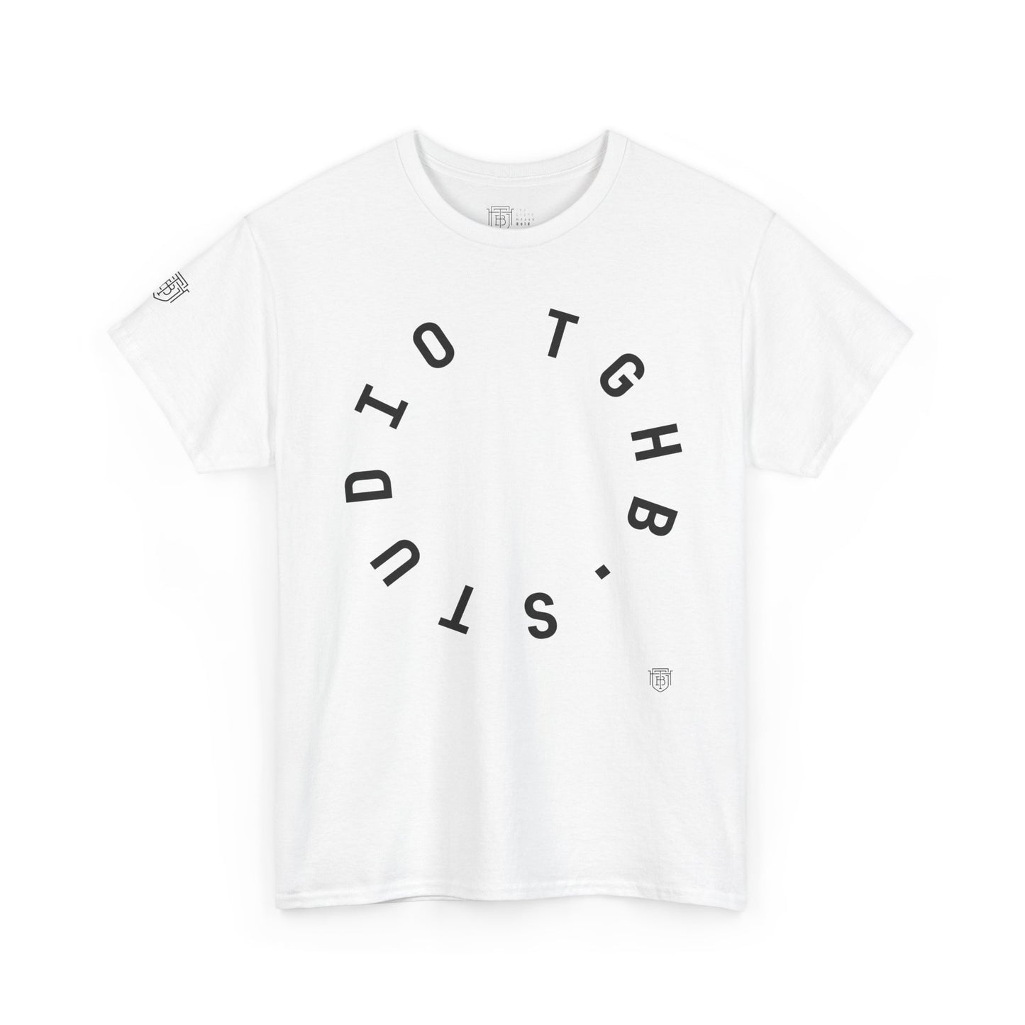 Signature Circle T-Shirt | Minimalistisches Premium Streetwear Design in Grau by TGHB.STUDIO