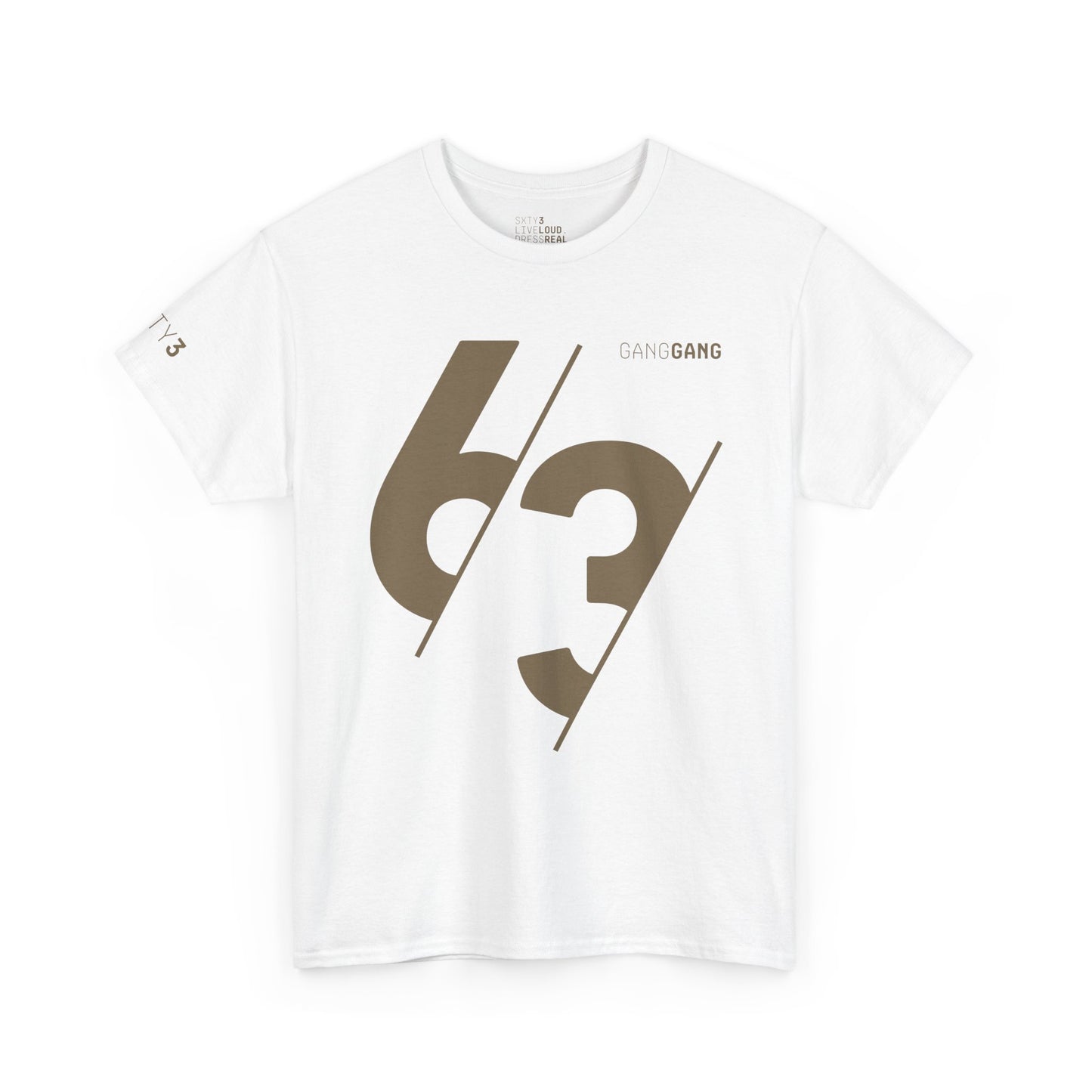 63_Cut T-Shirt | Streetwear Graphic T-Shirt by SXTY3