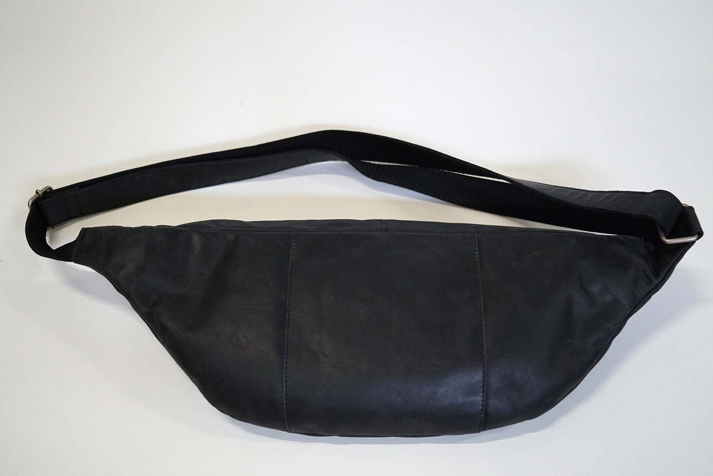 Miko Leder Gürteltasche Schwarz - L