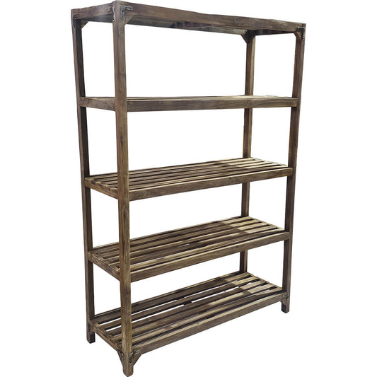 Altes Bibliotheksregal