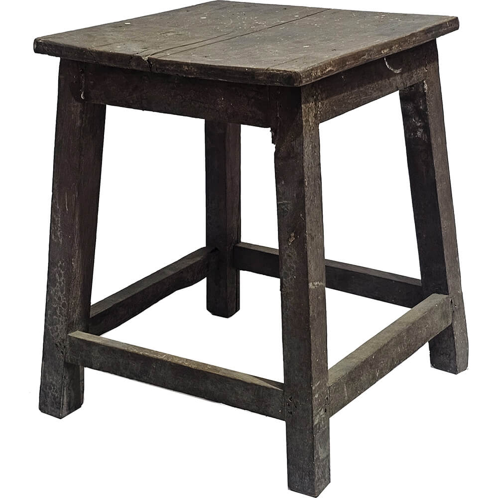 Ormslev Hocker aus Teakholz