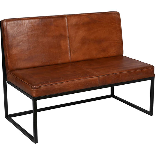 Perry Loungesofa mit Leder
