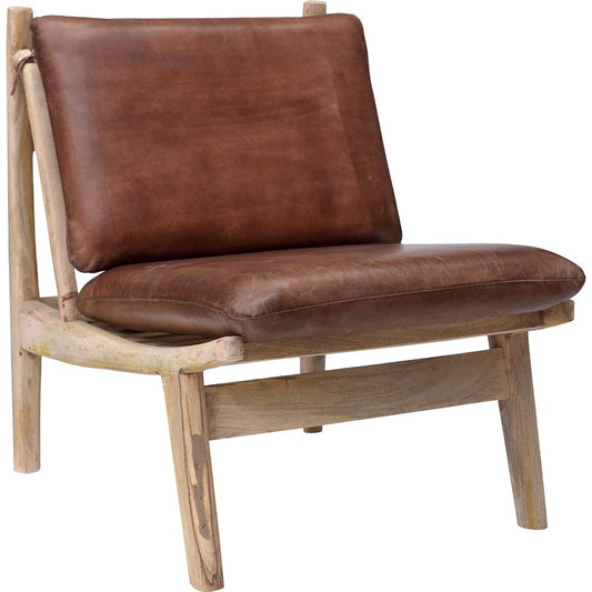James Loungesessel - braunes Leder