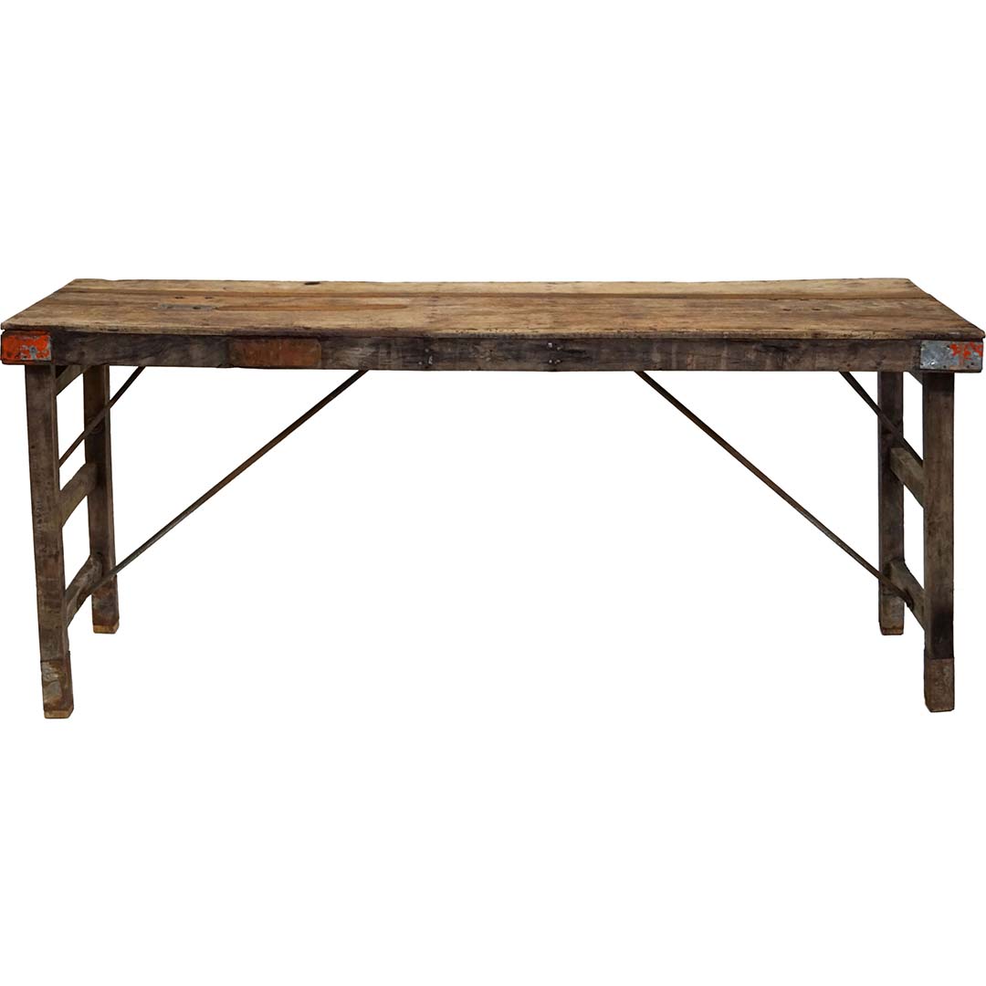 Goa alter Esstisch aus Holz