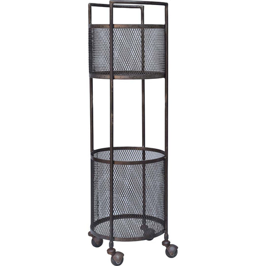 Madison Regalwagen mit Korbfächern
