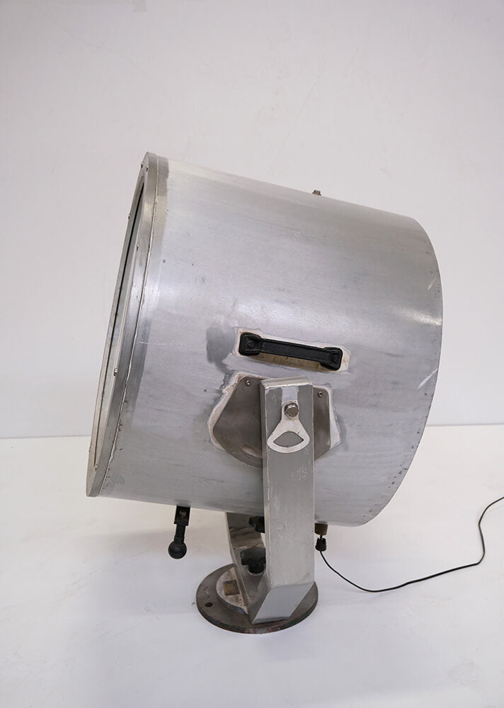 Alter toller Scheinwerfer als Stehlampe