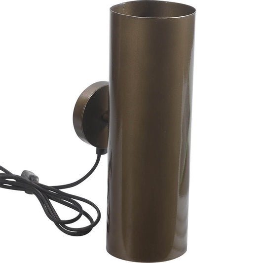 Jonah zylindrische Wandlampe - Antikmessing