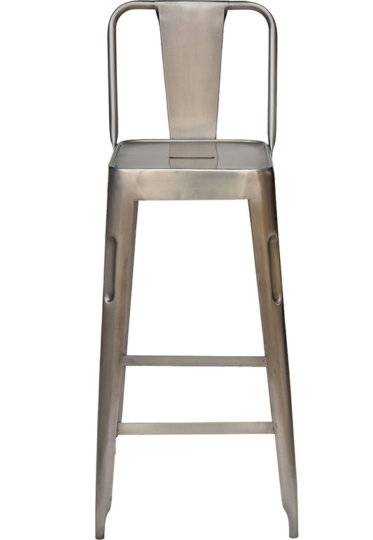 Copenhagen Barhocker aus Eisen - glänzend