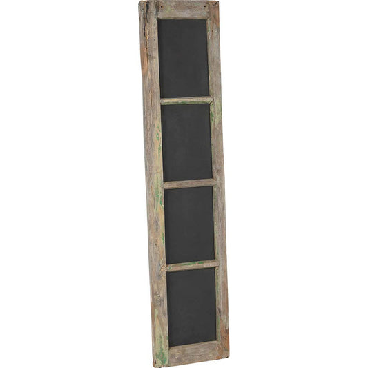Tafel aus altem Fensterrahmen