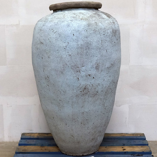 Großer einzigartiger blauer Topf