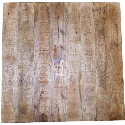 Clint quadratische Tischplatte aus Mangoholz - M