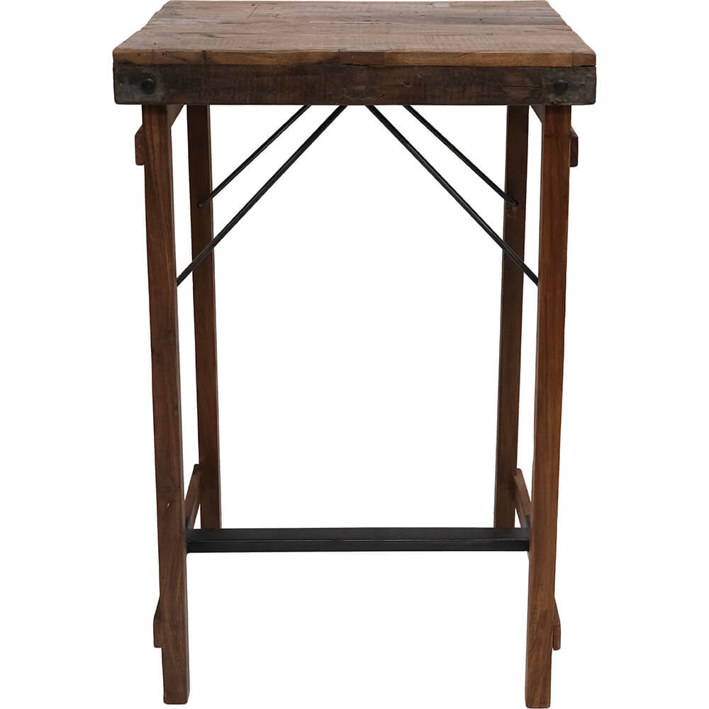 Calcutta Bartisch aus Holz - S