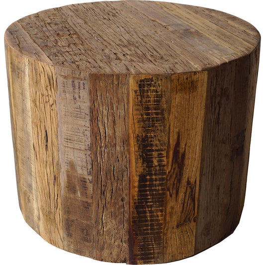 San Francisco runder Holzcouchtisch