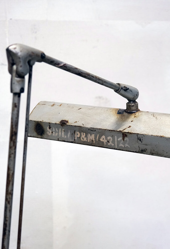 Industrial cool table lamp